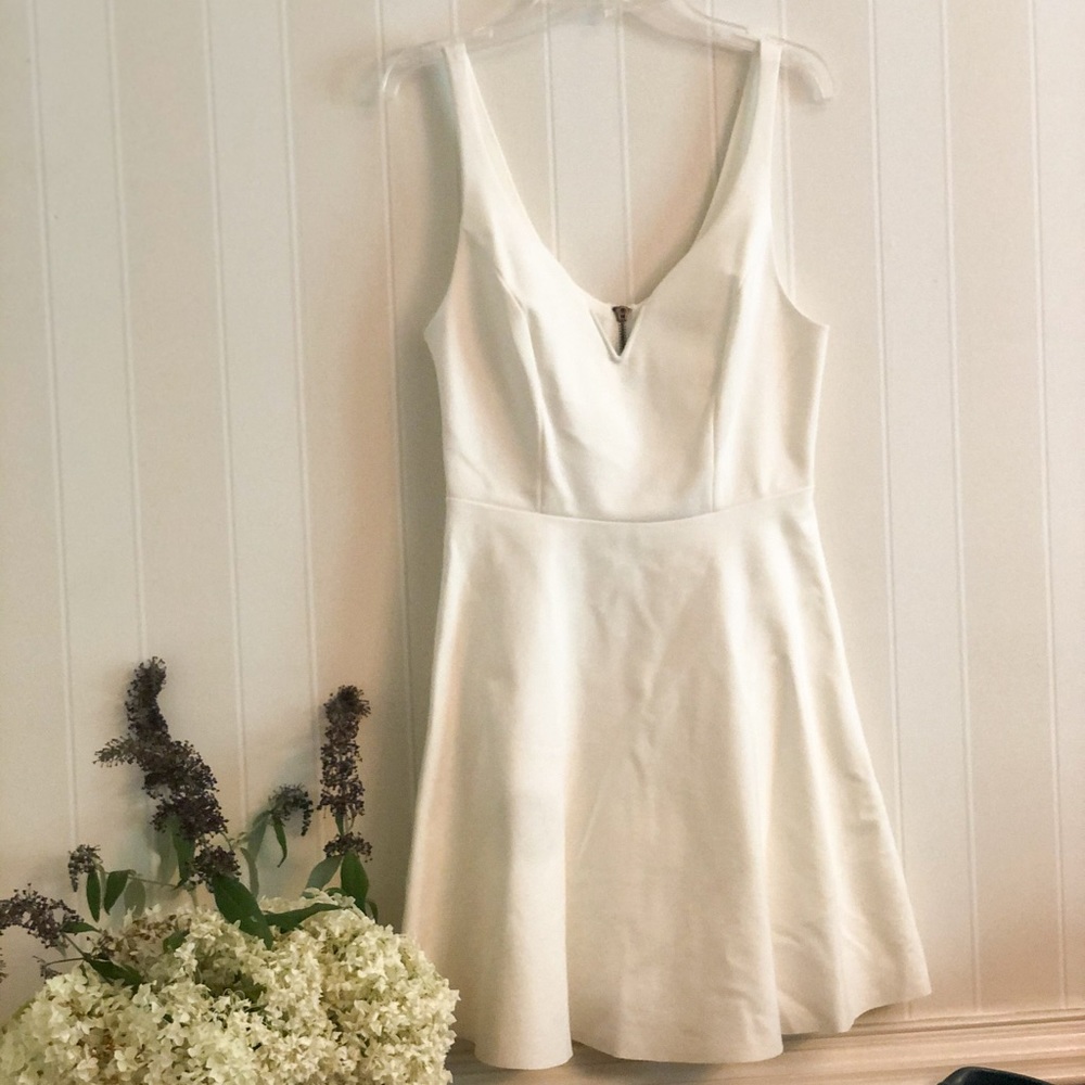 Urban Outfitters White Fit and Flare